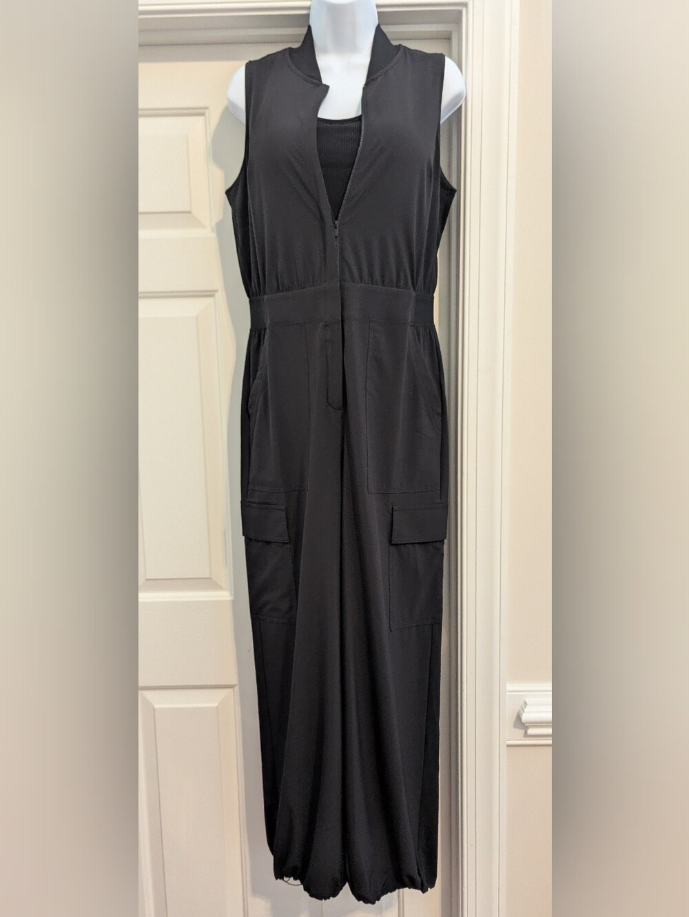 Athleta Brooklyn Cargo Utility Jumpsuit